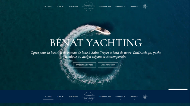 Youlead Agence De Communication Digitale Benat Yachting