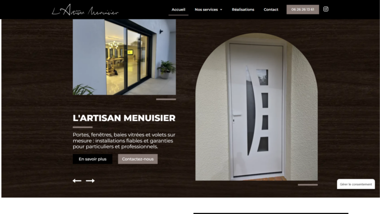 Youlead Agence De Communication Digitale LArtisan Menuisier