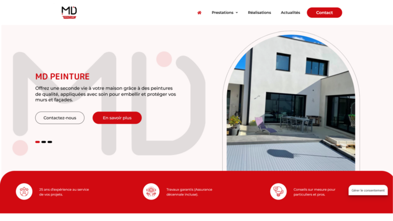 Youlead Agence De Communication Digitale MD Peinture