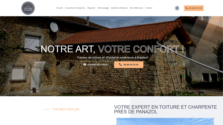 Youlead Agence De Communication Digitale Toiture Touiller